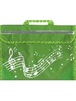 Sacoche De Musique - Porte Musicale - Vert